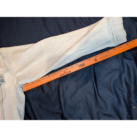 Levi Strauss Signature Size Large Denim Stretch Jean Jacket Men's - Picture 6 of 6